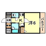 六甲ヒノキの間取り画像