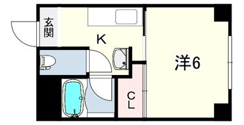 三佳マンションの間取り画像