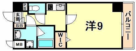 ラ・ビィNAKAZENの間取り画像