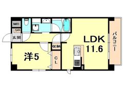 グランアーブル西宮の間取り画像