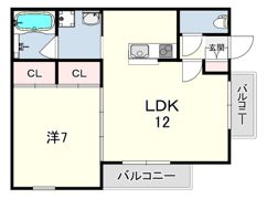 エム・クレストの間取り画像