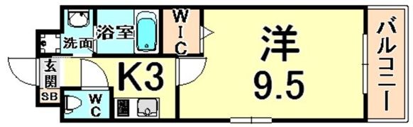 アルバ立花の間取り画像