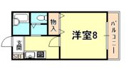 サンハイツ岡本の間取り画像