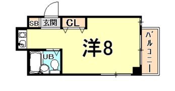 メゾンモナムールの間取り画像