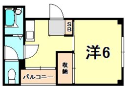 エルパラッツォ新神戸の間取り画像