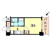 エステムコート神戸元町2リザーヴの間取り画像