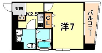 Dolce Vita 王子公園の間取り画像