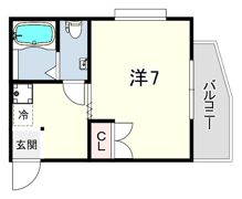 ジョイフル武庫川の間取り画像