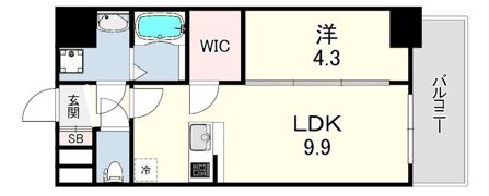 ソルテラスKOBEの間取り画像