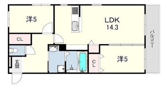 コンフォートプレイスの間取り画像