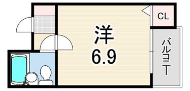 ダイドーメゾン青木2の間取り画像