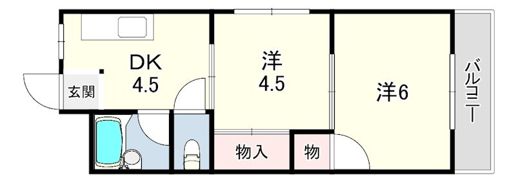 第2菅原マンションの間取り画像