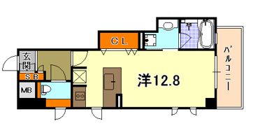 インペリアル新神戸の間取り画像