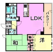 グランフェルティ東灘住吉川の間取り画像
