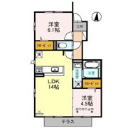 ミストラルコート2の間取り画像