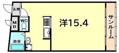 西宮センタービルの間取り画像