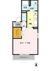 Liberty北口 A棟の間取り画像