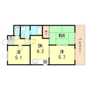 グランドプラザ御崎公園の間取り画像