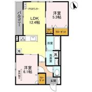 上甲子園廣和レジデンスの間取り画像