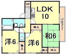 ハイムボヌールの間取り画像