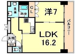 ベルファース尼崎の間取り画像