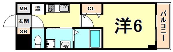 CITYLIFE夙川の間取り画像