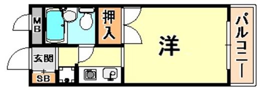 ERライフ王子公園の間取り画像