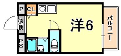 プラーフ岡本の間取り画像