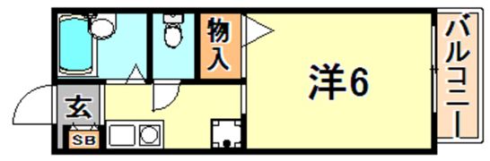 ディアス北町の間取り画像