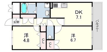 リュミエール摩耶の間取り画像