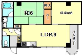 パークサイドビルの間取り画像