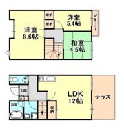 甲南ガーデニアの間取り画像