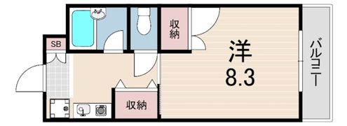 ROYALE離宮西宮の間取り画像