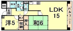 ベルパレス高木の間取り画像