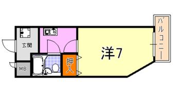 フラッツ・エクシードの間取り画像