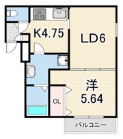 パロス甲子園口の間取り画像
