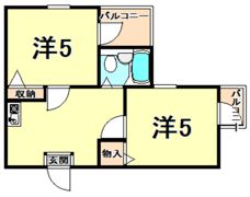 セレーノ門戸の間取り画像