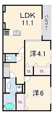 CANAL ARKの間取り画像