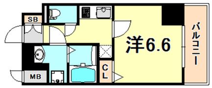 プレサンス神戸元町ミューズの間取り画像