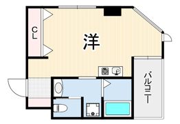 ウィング曙の間取り画像