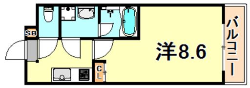 フローレンス魚崎北町の間取り画像