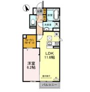 ピアチェ鈴蘭の間取り画像