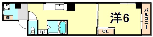 KMコートの間取り画像