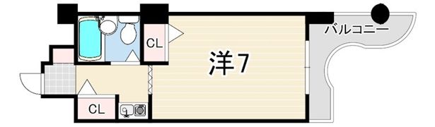 明石ヤングパレスの間取り画像
