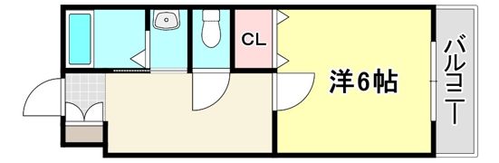 TIDE.STYLE FUKAEの間取り画像