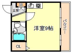 プロミネント朝霧の間取り画像