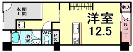 マンション大谷の間取り画像