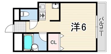 ダイドーメゾン西宮北口13の間取り画像