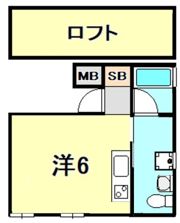 パロス山本通りの間取り画像