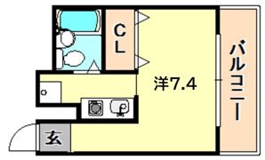 家根源ビルの間取り画像